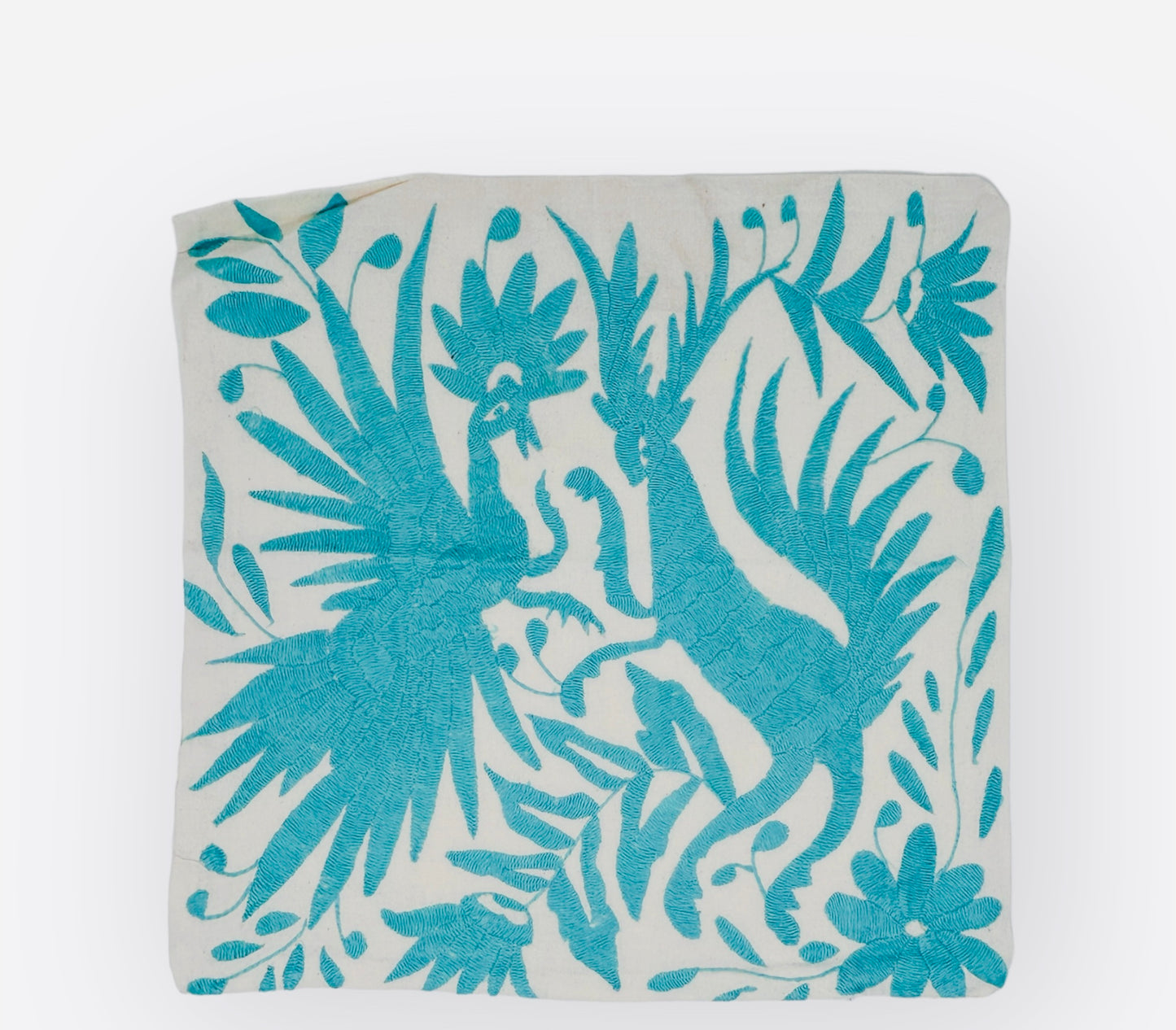Hand-Embroidered Otomi Pillow Cover – Different colors 18"x18"
