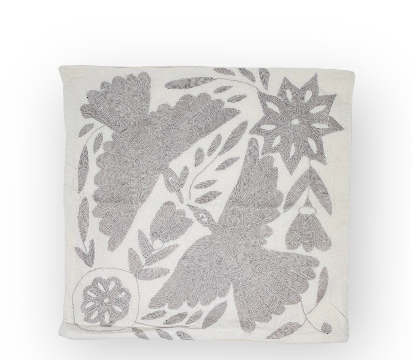 Hand-Embroidered Otomi Pillow Cover – Different colors 18"x18"