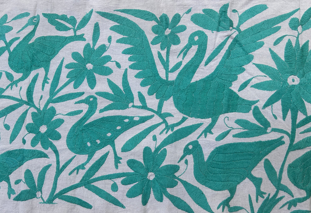 Turquoise runner