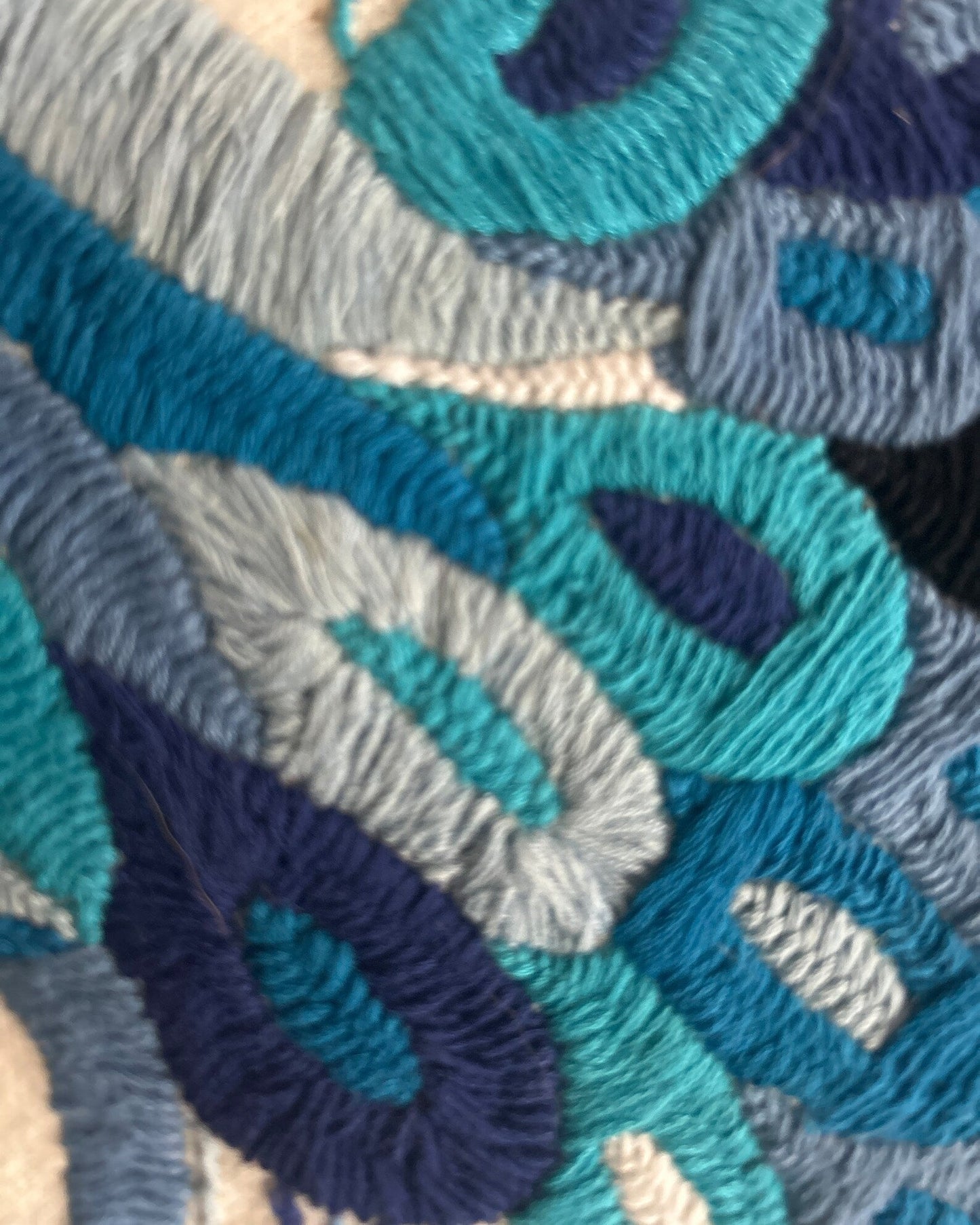 Otomi Hand Embroidery Pattern – DIY PDF Peacock design