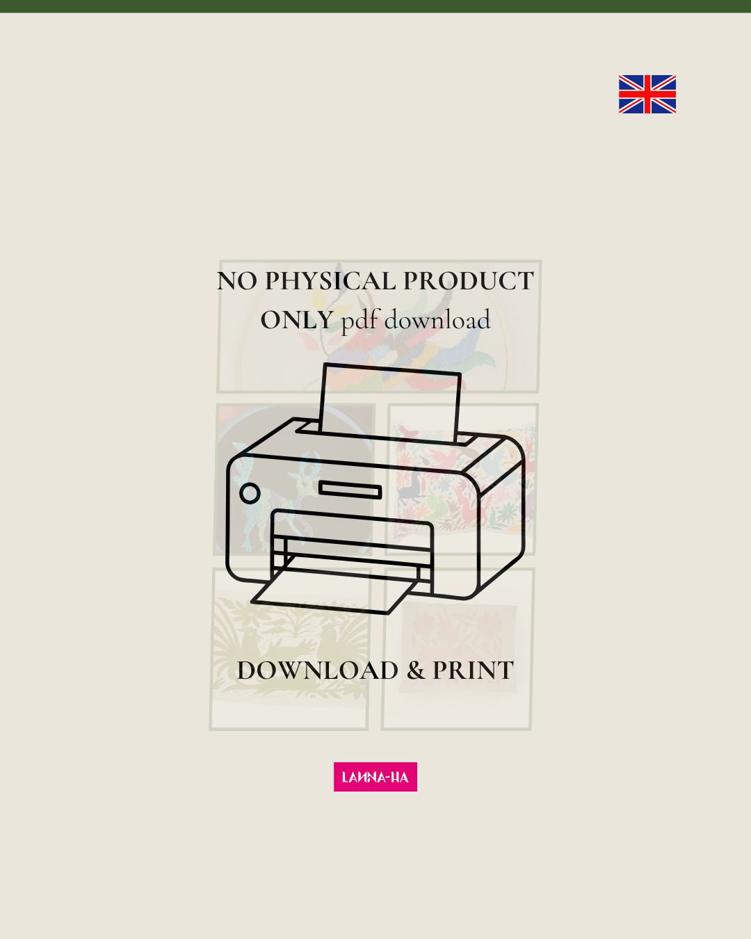 Otomi Embroidery Pattern Bundle – Animals & Flowers PDF