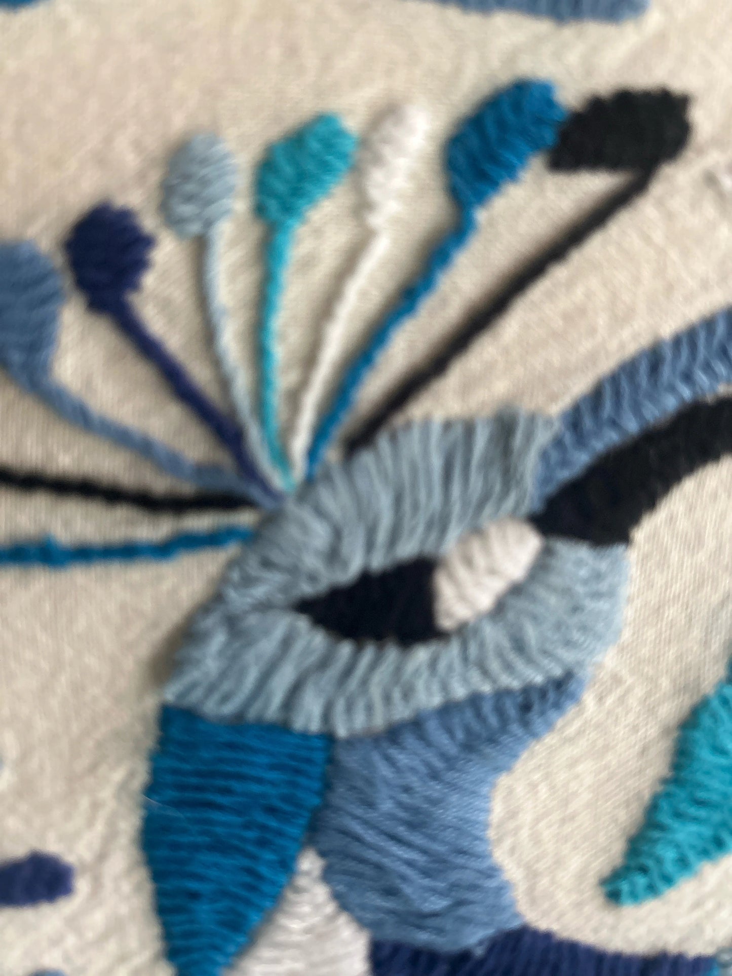 Otomi Hand Embroidery Pattern – DIY PDF Peacock design