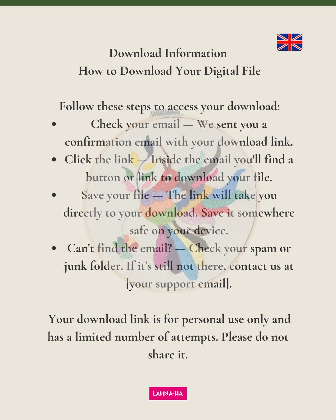 Otomi Hand Embroidery Pattern – DIY Hummingbird Designs PDF | English version