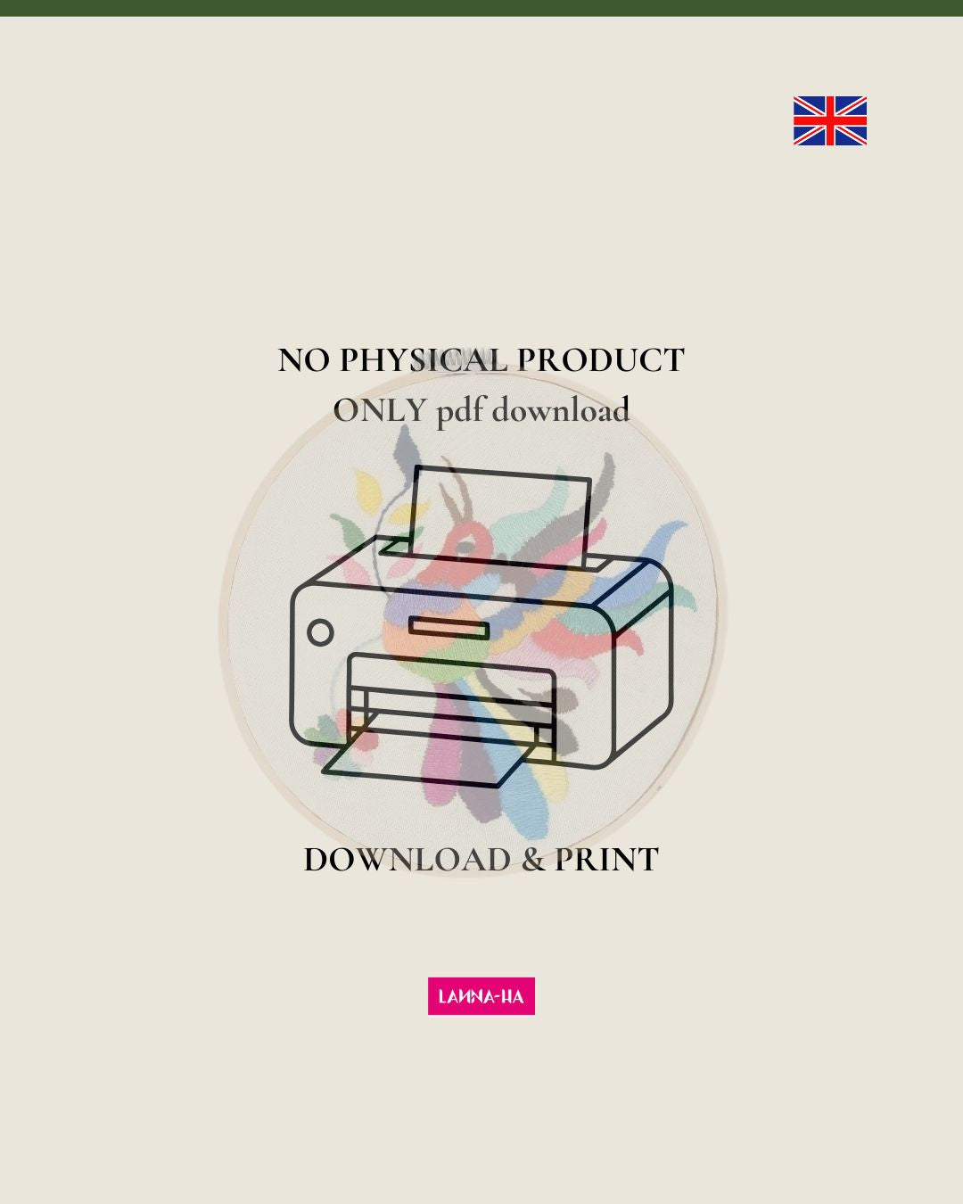 Otomi Hand Embroidery Pattern – DIY Hummingbird Designs PDF | English version