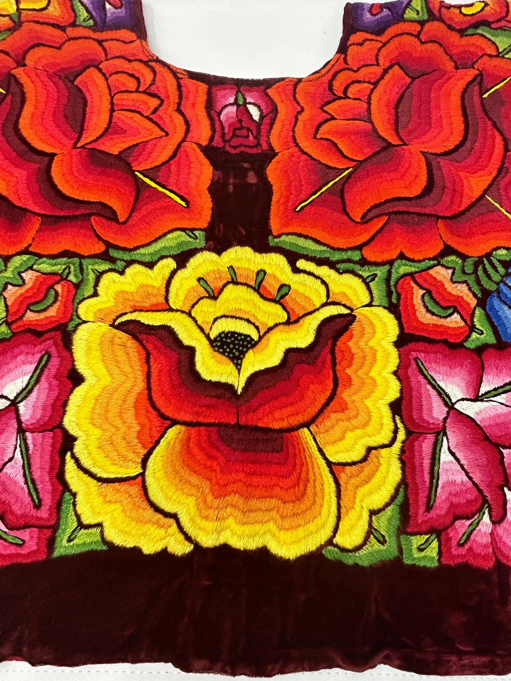Blusa bohemia de Frida Kahlo hecha a mano – Moda mexicana vintage