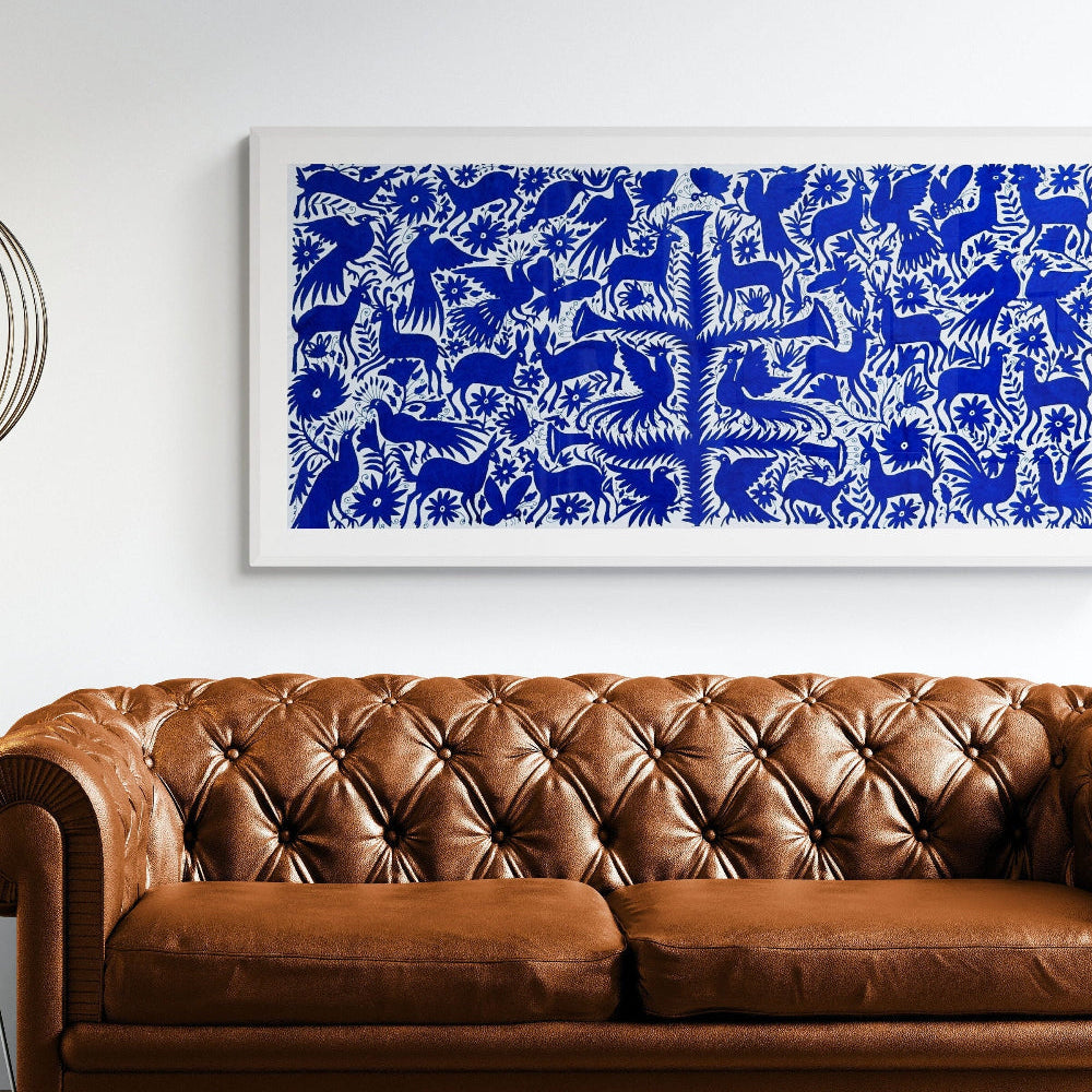 Boho chic otomi embroidery