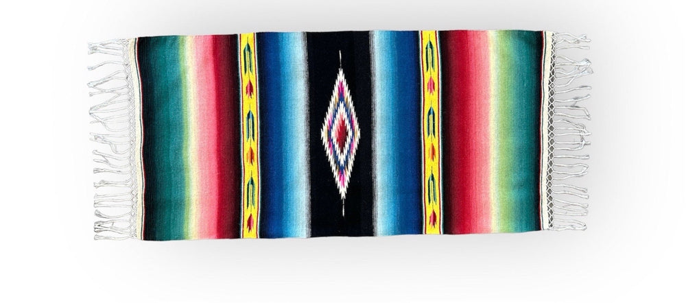 Mexican Wall Art | Enrique Textile Wall Hanging | Mini or Small Textile Tapestry | Handwoven Saltillo Textile | Mexican Home Decor