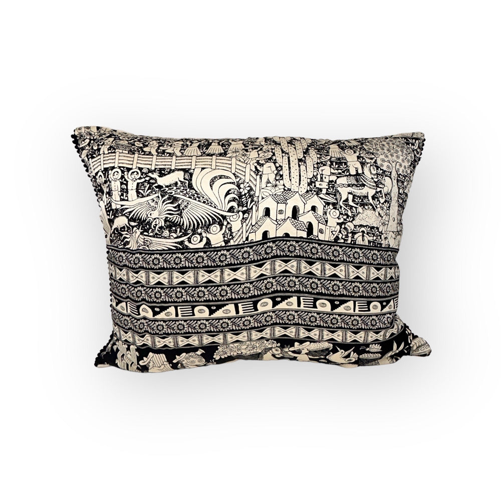 Silk Pillow Cover with velvet back | Luxury Decorative Cushion | Silk Linen Fabric | One of a Kind | Pillow insert included
