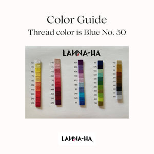 Mexican Tapestry Wall Art | Otomi embroidery pattern | Customizable wall art | Boho Embroidery | Otomi Talavera Love from Tenango de Doria