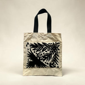 Embroidered Tote Bag | Embroidered Makeup Bag | Anniversary present for wife | Embroidered Toiletry Bag | Otomi Embroidery Pattern