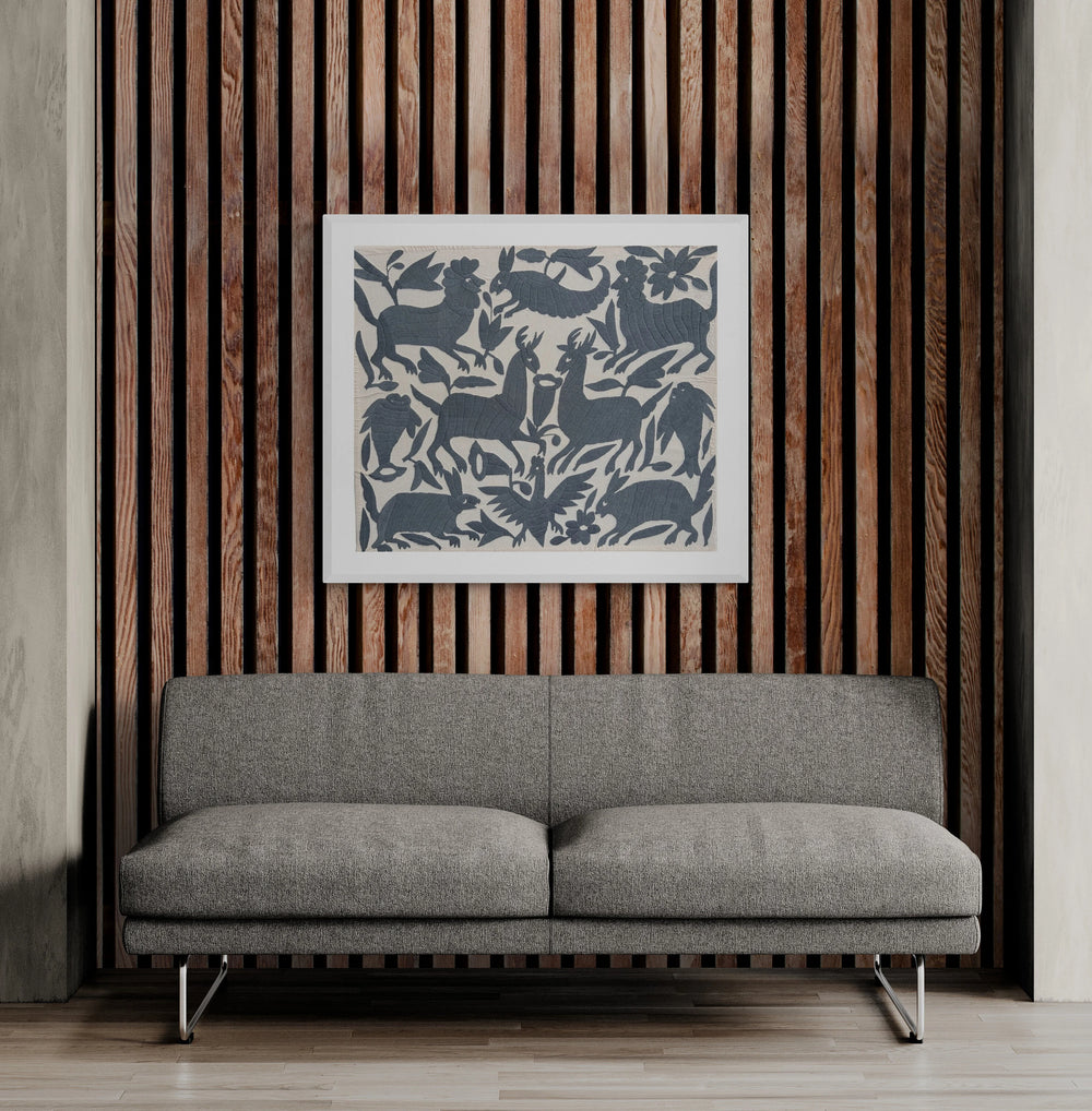 Arte Textil Otomi bordado a mano | Textil mexicano hecho a mano | Los Sueños de Gloria