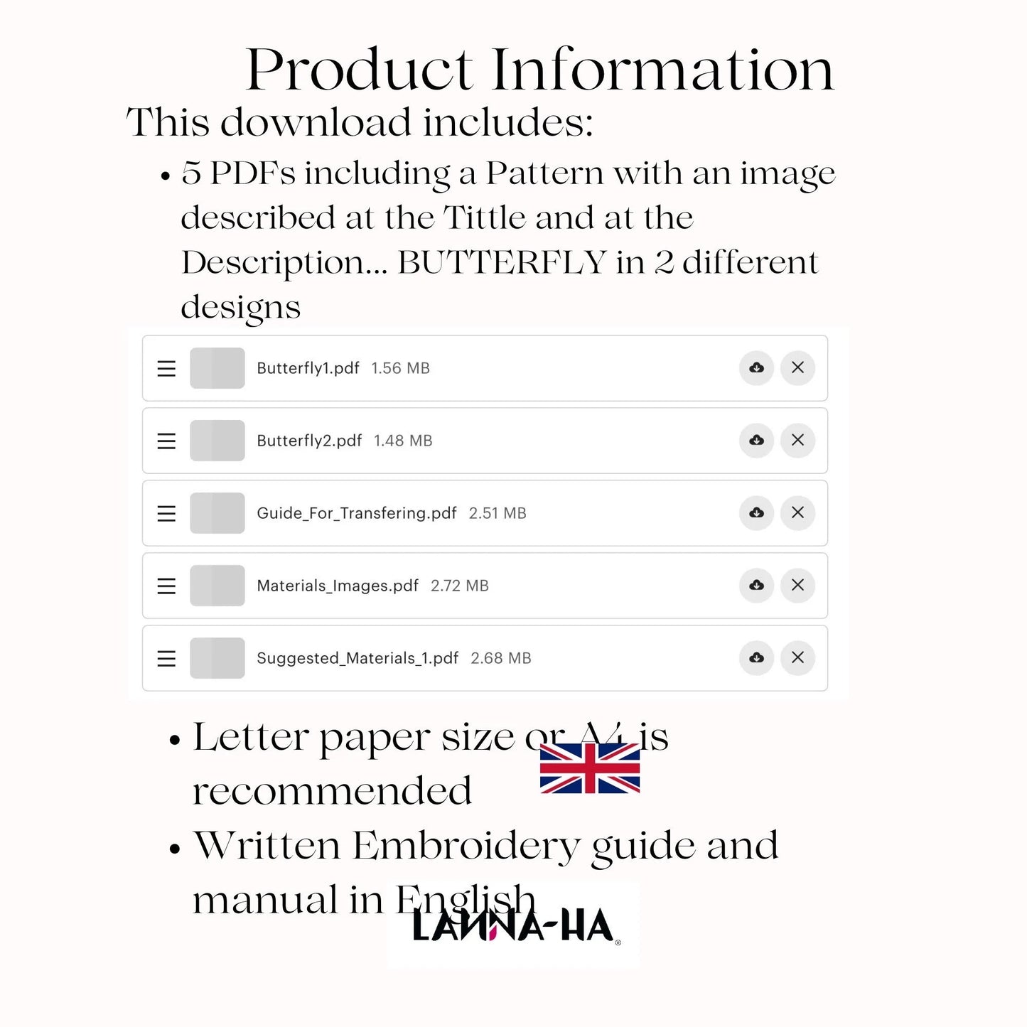 Otomi Hand Embroidery Patterns – DIY Butterflies 2 PDF images